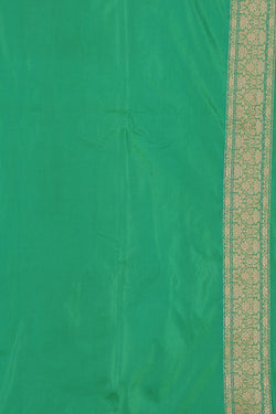 Collection of Banarasi-Silk, Sea Green Saree in a gallery layout