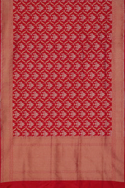 Collection of Banarasi-Silk, Pink Saree in a gallery layout