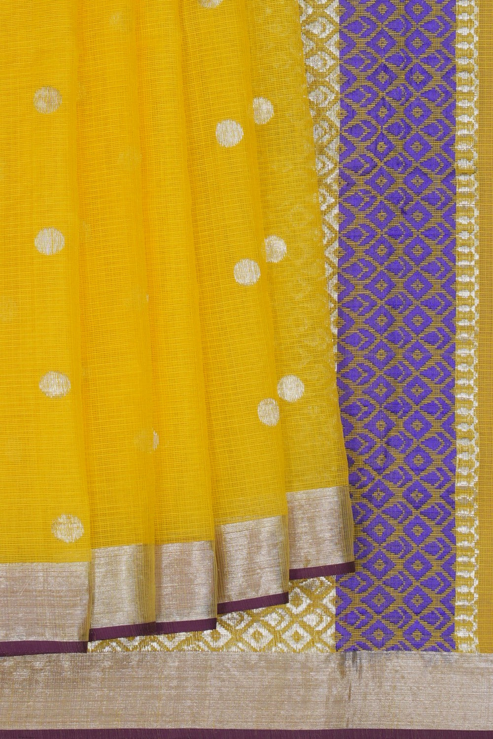 Image of Kota Yellow Saree