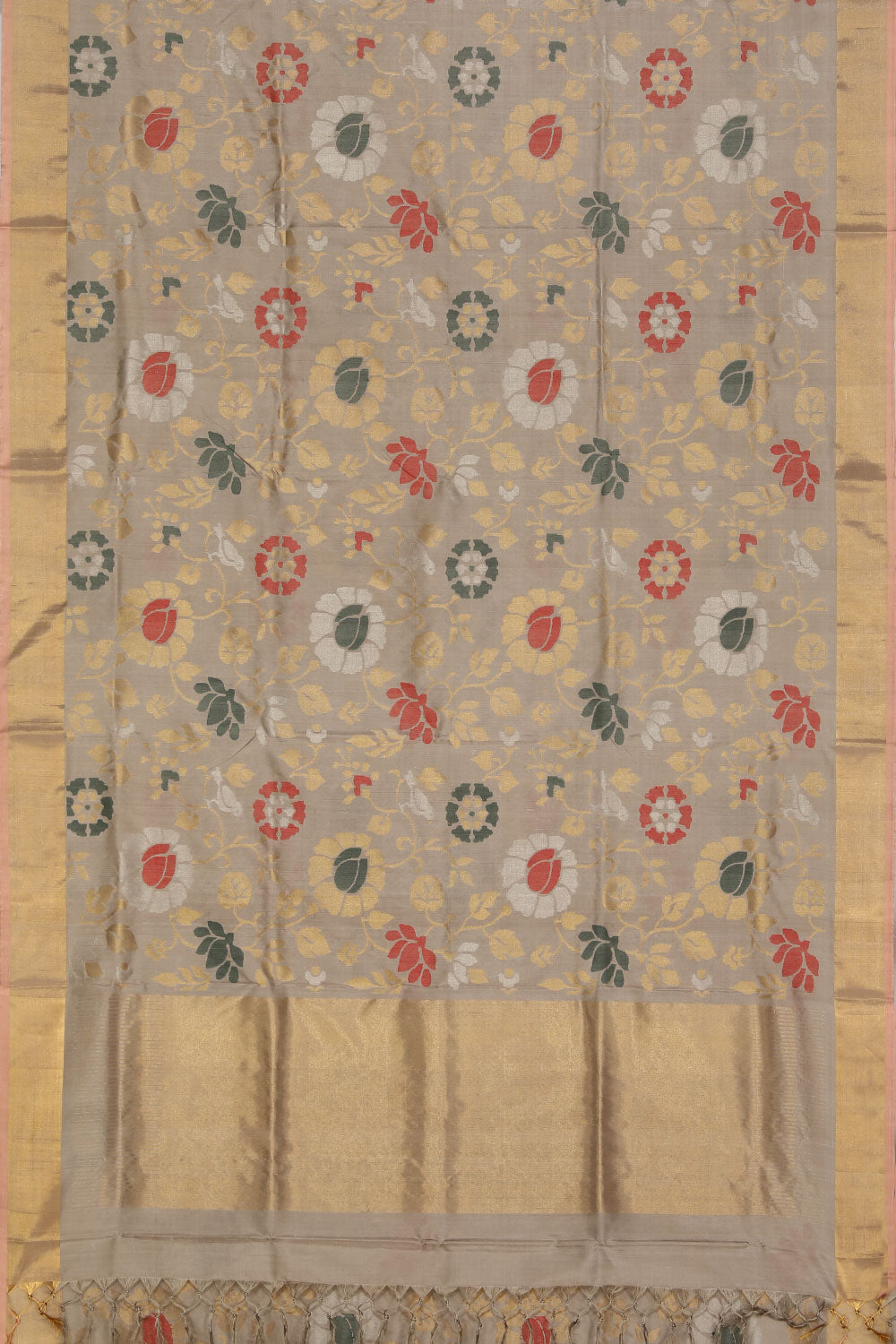 Image of Uppada Silk Beige Saree