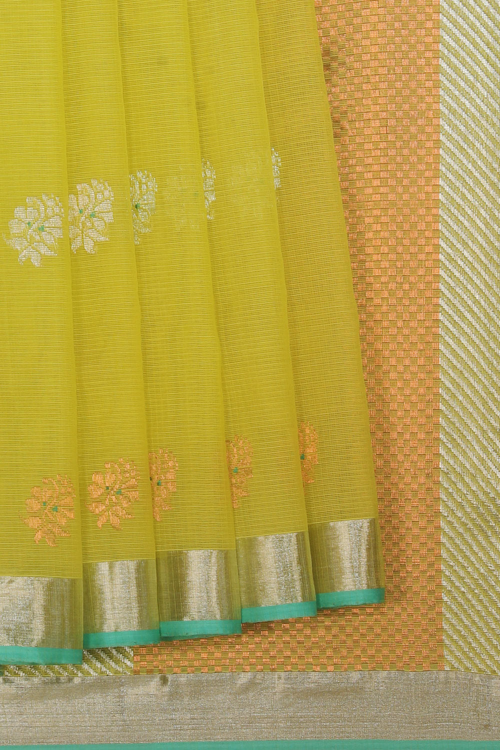 Collection of Very Pretty Green Saree in a gallery layout