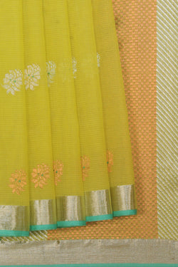 Collection of Very Pretty Green Saree in a gallery layout