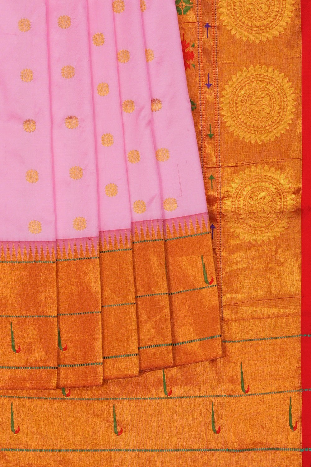 Image of Paithani Pink Saree