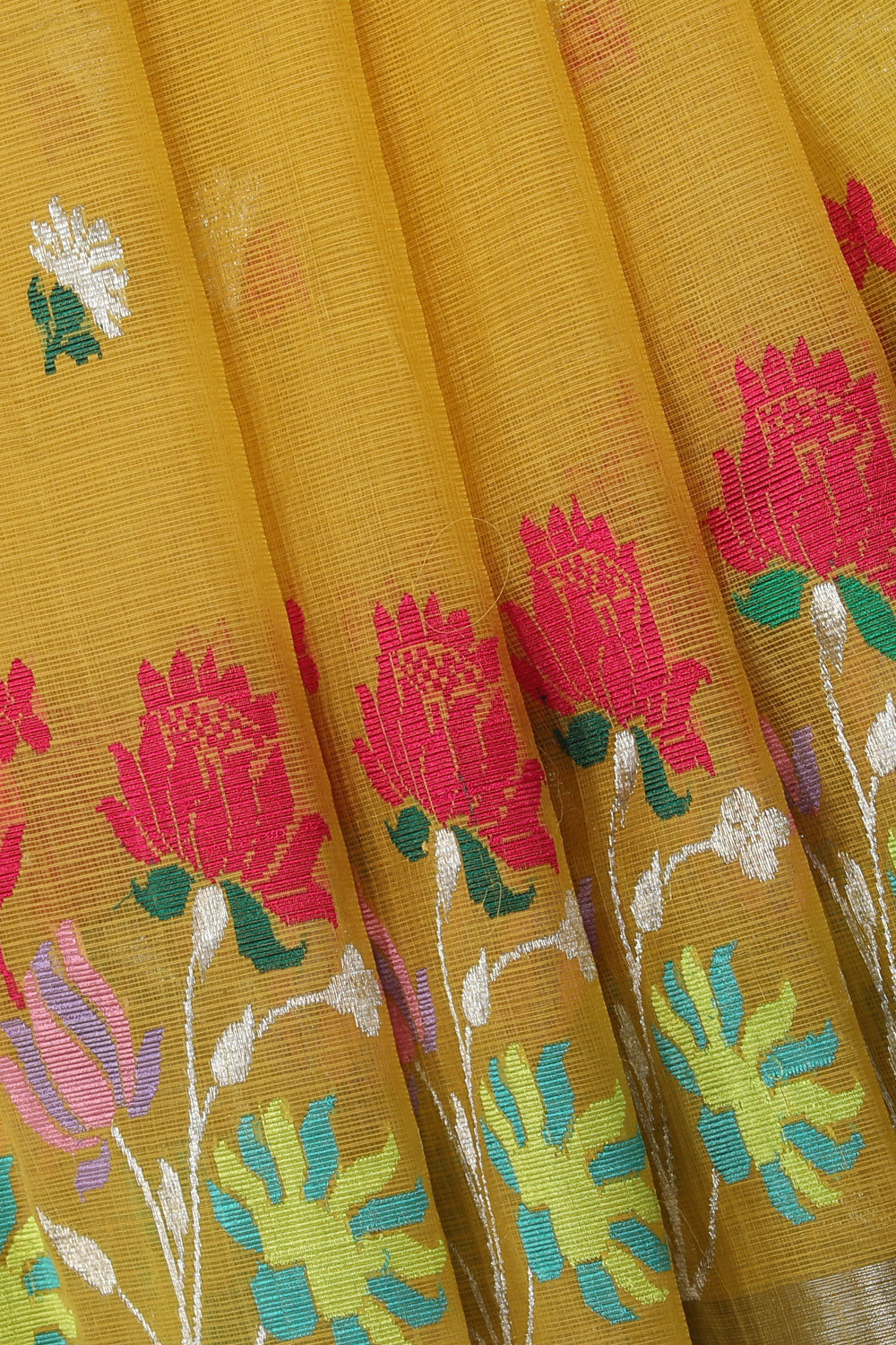 Collection of Very Pretty Yellow Saree in a gallery layout