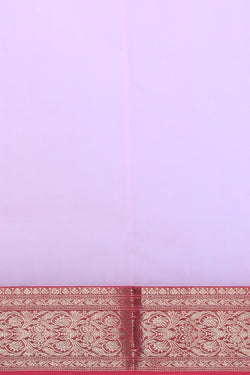 Image of Kora Silk Lotus Pink Saree