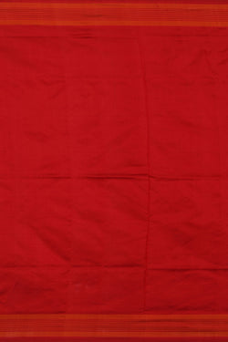 Collection of Pochampally-Silk Red Saree in a gallery layout