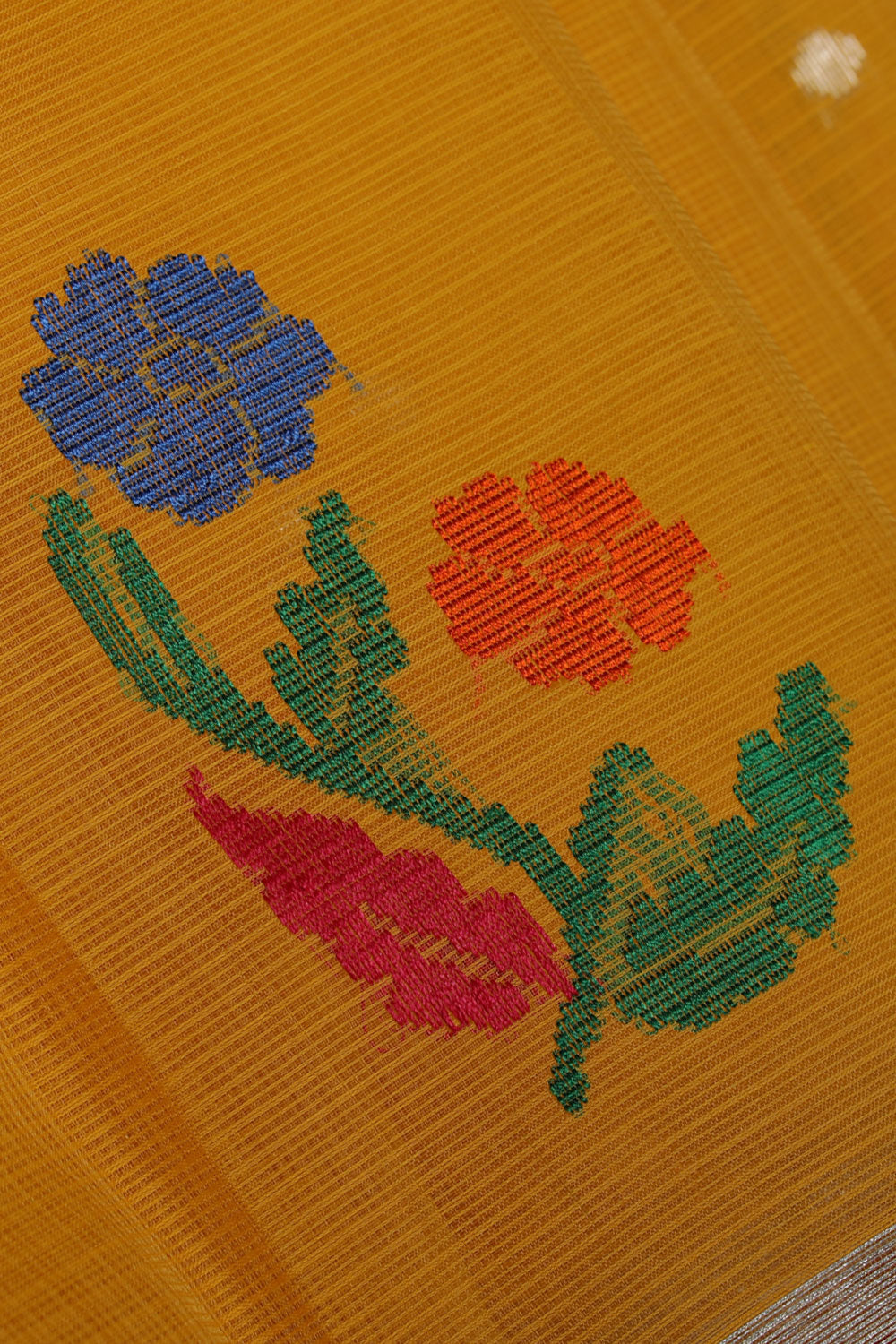 Collection of Kota Yellow Saree in a gallery layout