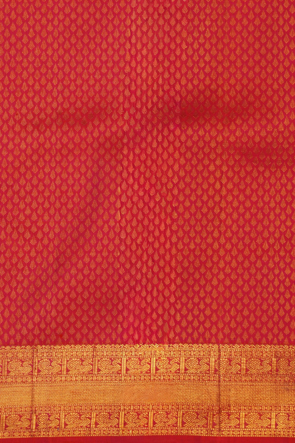 Image of Arani Silk Fuchsia Pink Saree