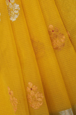 Collection of Kota Yellow Saree in a gallery layout