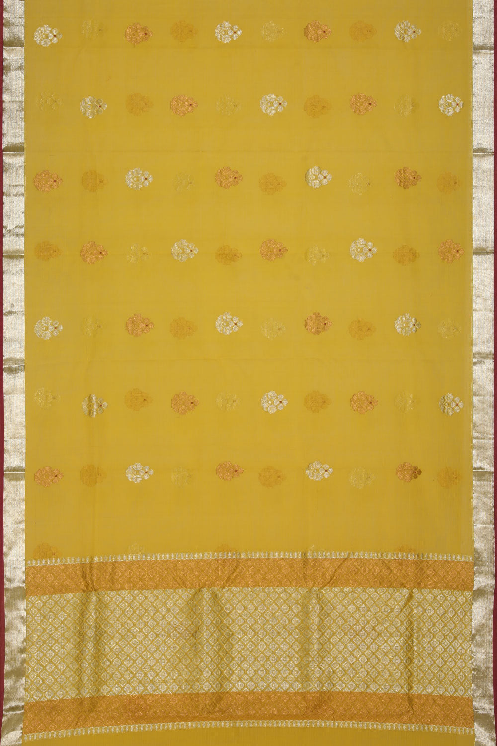 Collection of Kota Yellow Saree in a gallery layout