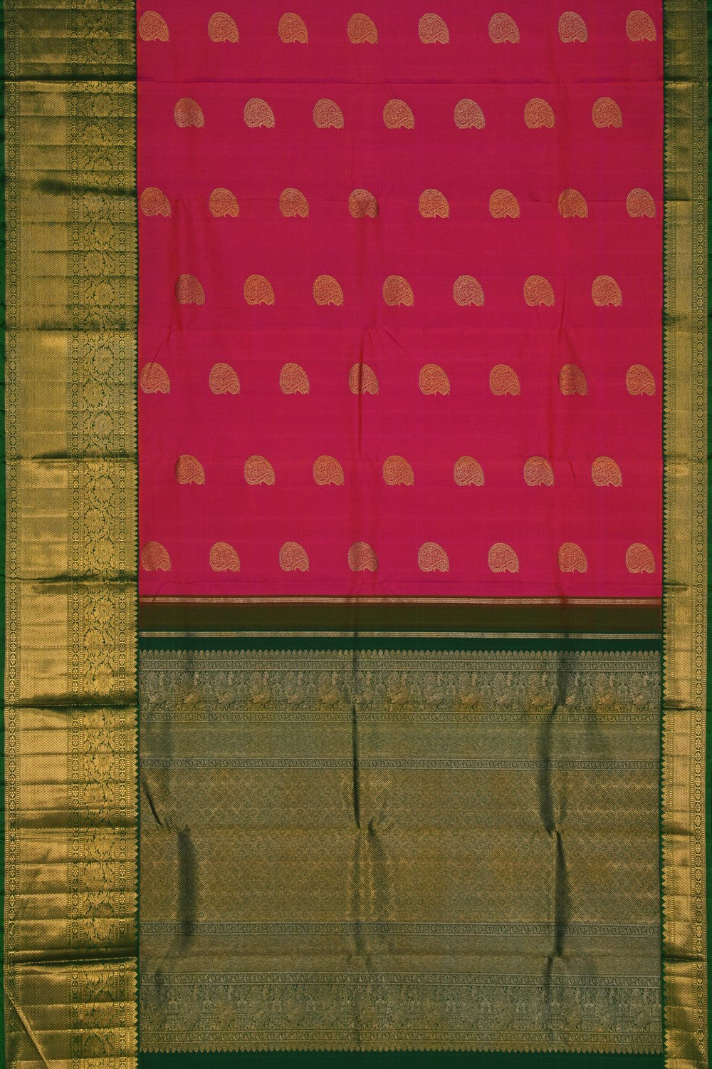 Image of Kanchipuram Pink Saree