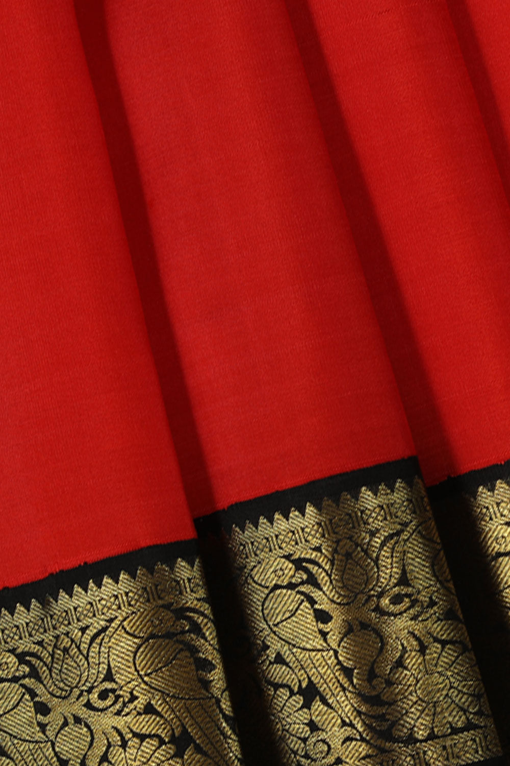 Arani-Silk Red Saree