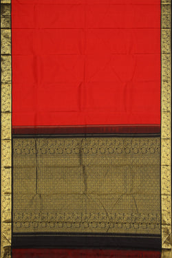 Image of Arani-Silk Red Saree