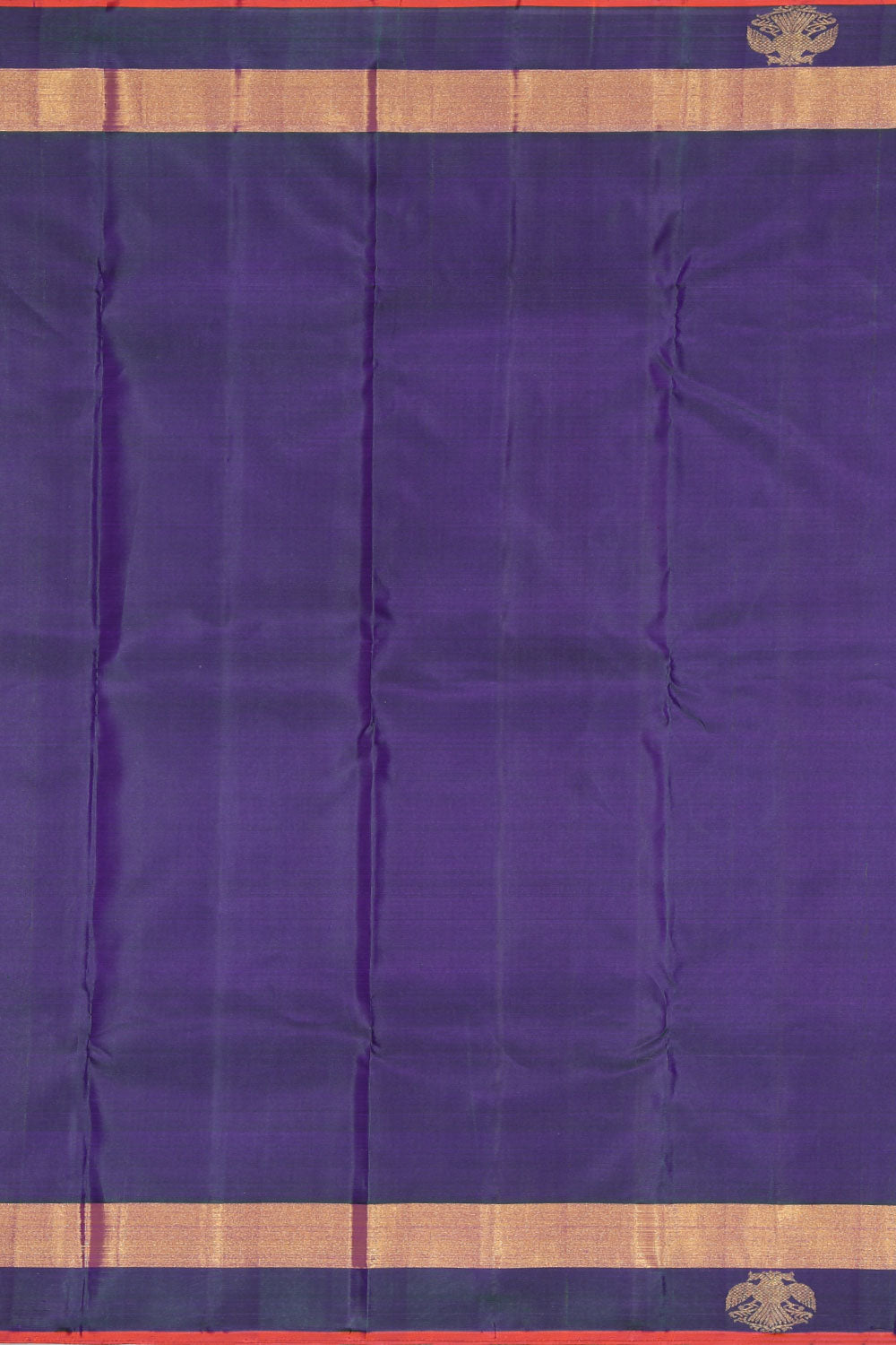 Collection of Kanjivaram-Silk Violet Saree in a gallery layout