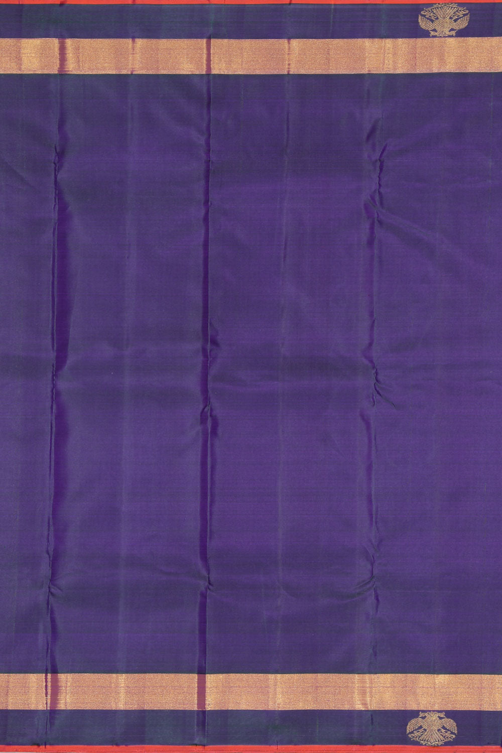Image of Kanjivaram-Silk Violet Saree
