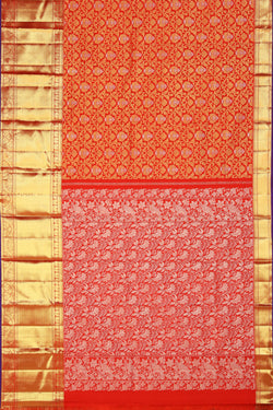 Image of Kanchipattu Red Saree