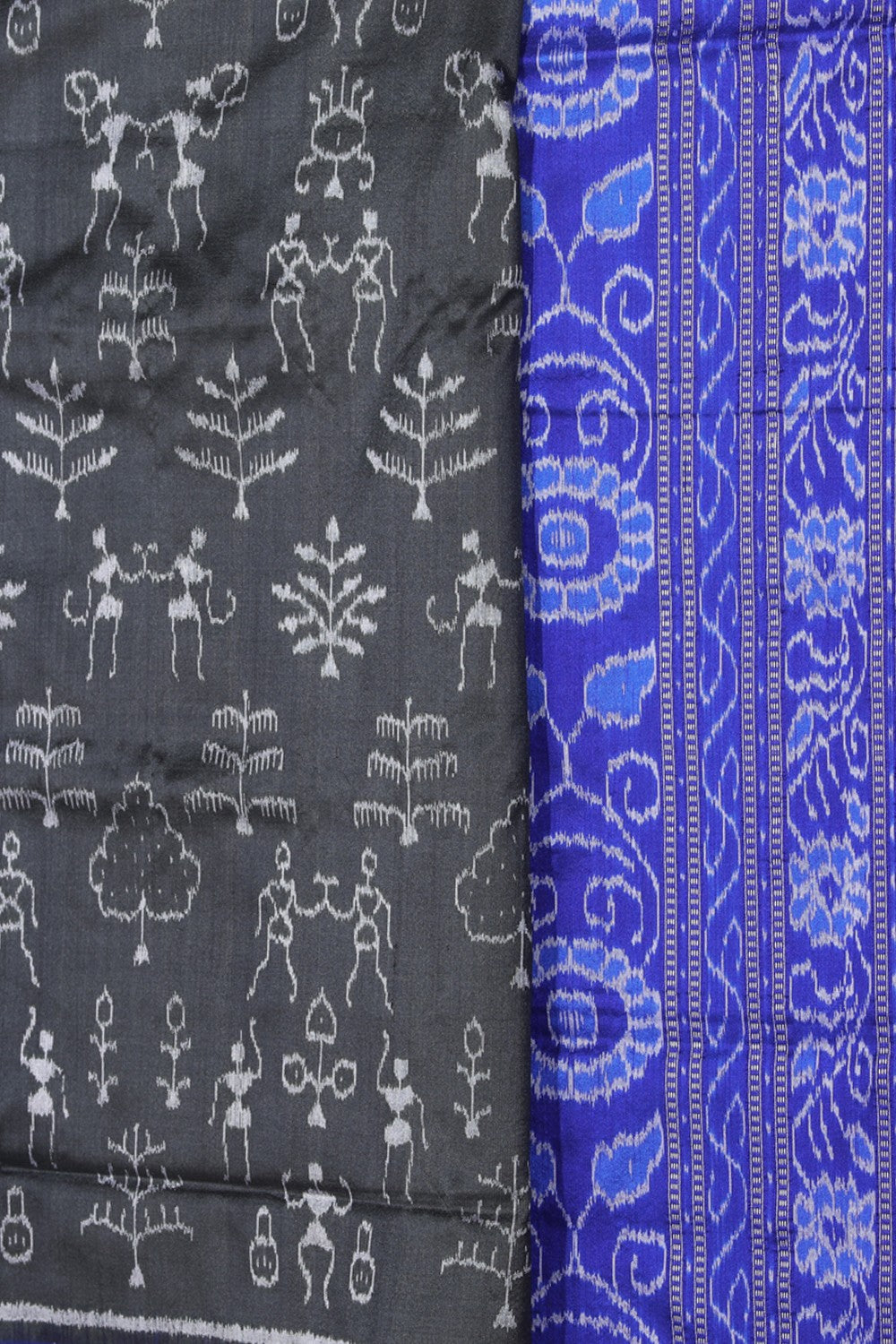 Image of Sambalpuri Orissa Ikat Silk Saree