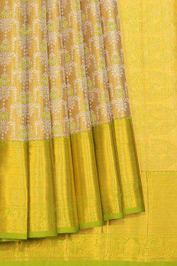 Collection of Kanchipattu Gold-Tissue Saree in a gallery layout