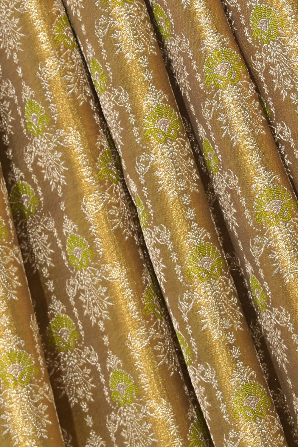 Collection of Kanchipattu Gold-Tissue Saree in a gallery layout