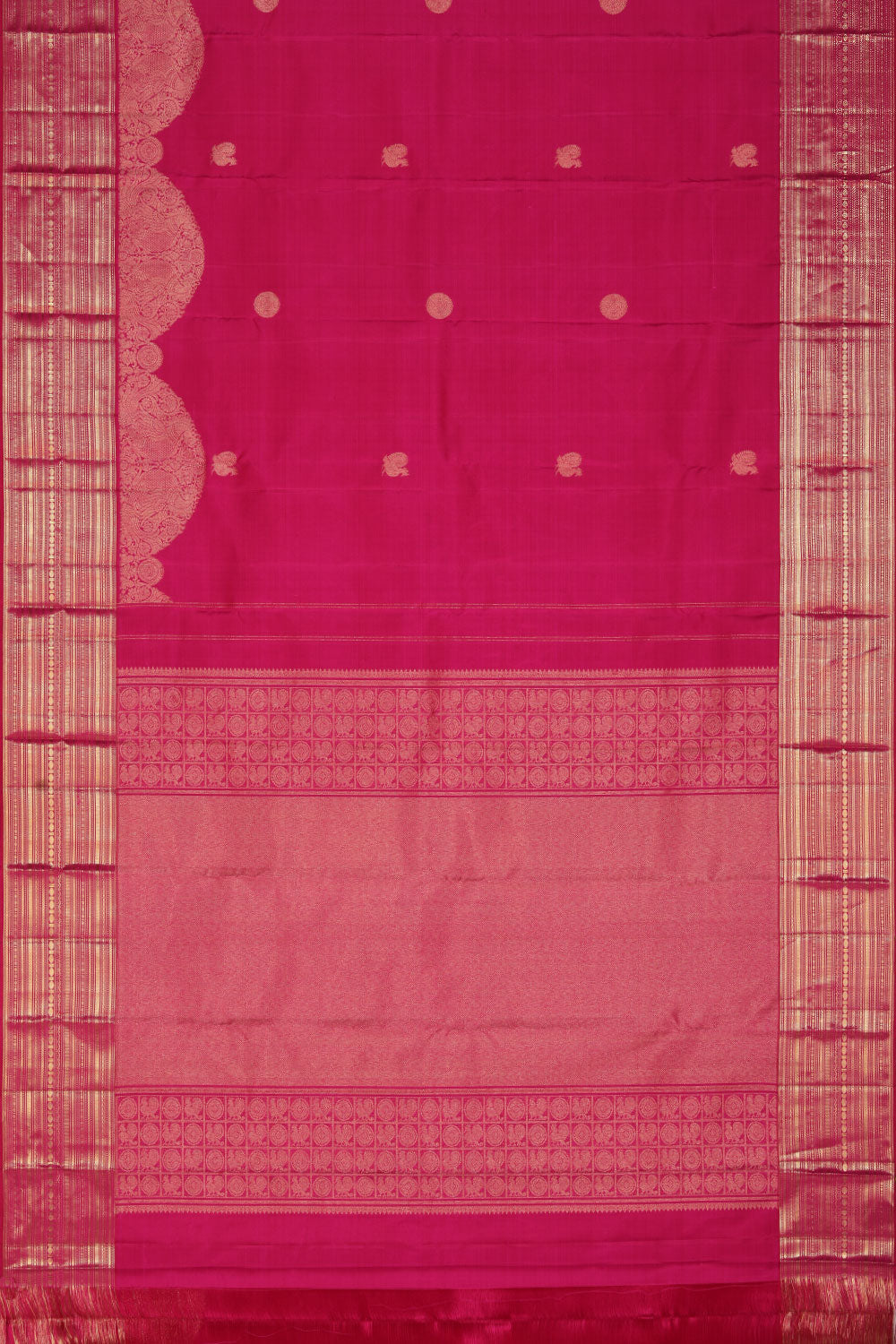 Collection of Gorgeous Pink Saree in a gallery layout