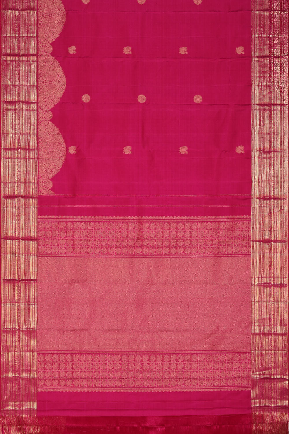 Image of Gorgeous Pink Saree