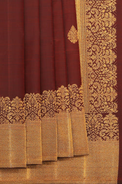 Collection of Gorgeous Maroon Saree in a gallery layout