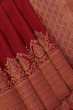 Collection of Gorgeous Deep-Wine Violet Saree in a gallery layout