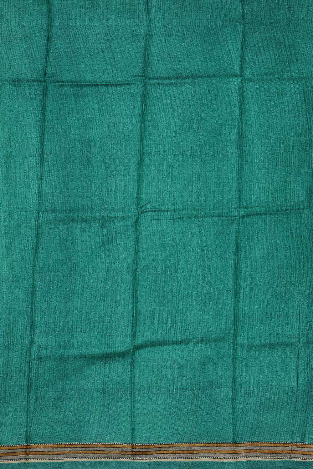 Image of Tussar Silk Paisley/Floral Print Saree