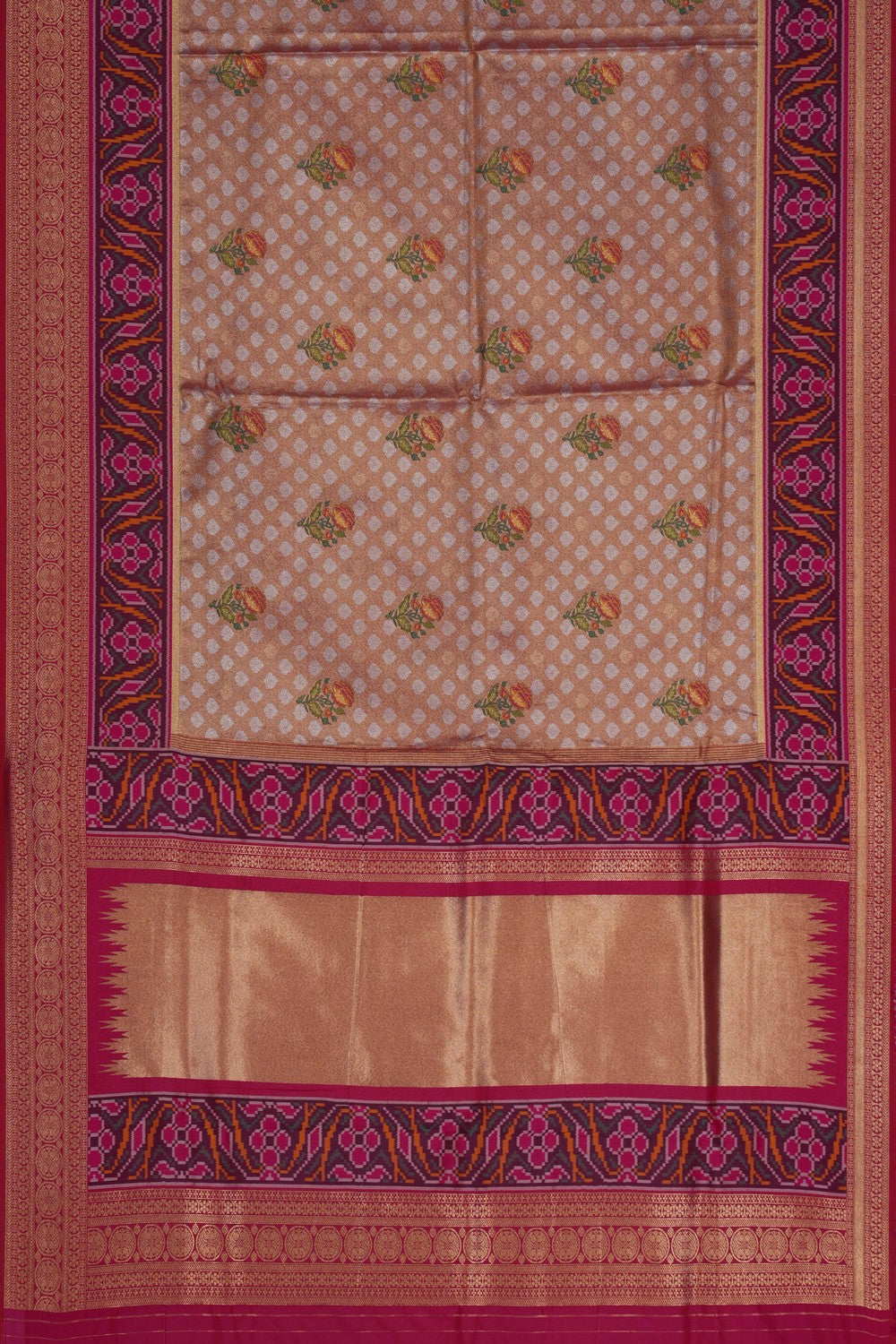 Image of Banarasi Tissue Silk Gold Saree