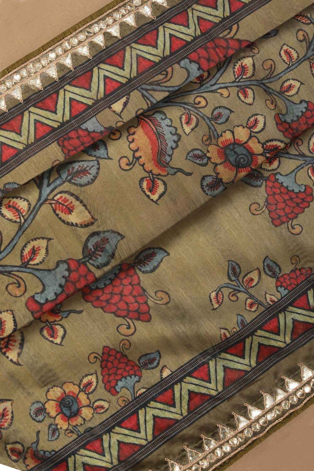Kalamkari Printed Saree