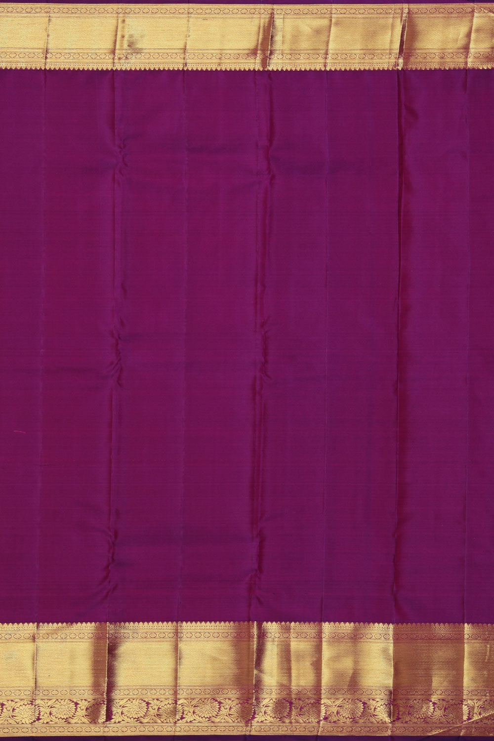 Kanchipattu Brocade Fuchsia-Pink Saree