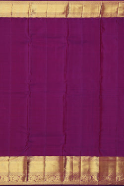 Image of Kanchipattu Brocade Fuchsia-Pink Saree