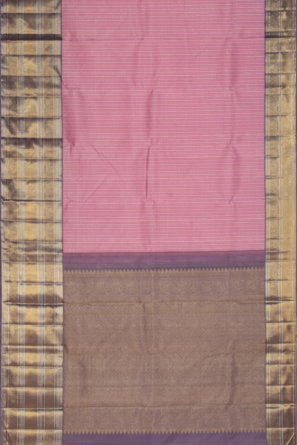 Arani Silk Pink Saree