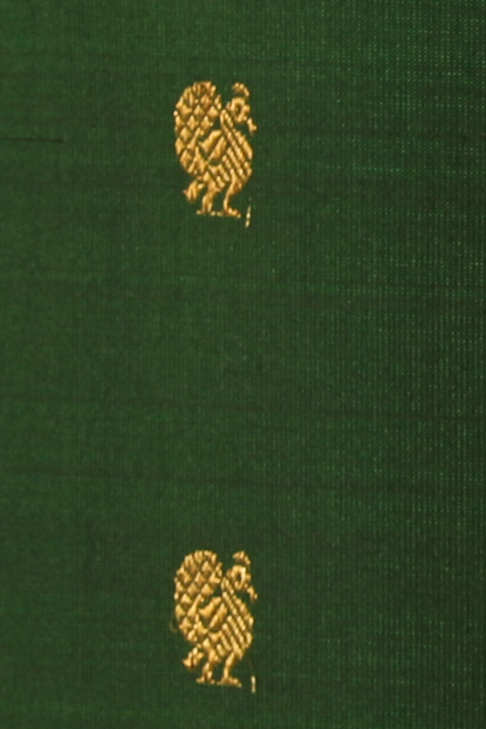 Collection of Arani Silk Bottle-Green Saree in a gallery layout