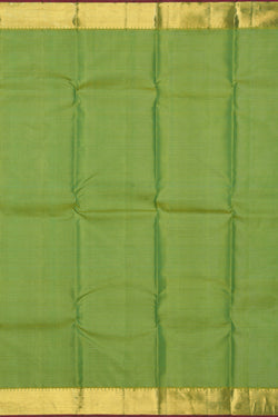 Collection of Arani-Silk Sea-Green Saree in a gallery layout