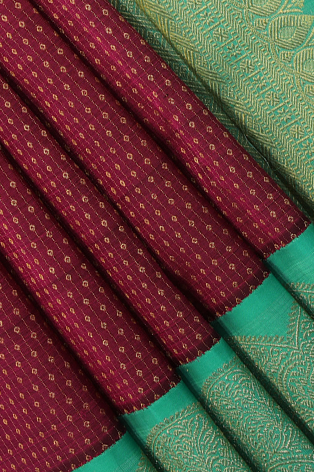 Image of Arani-Silk Violet Saree