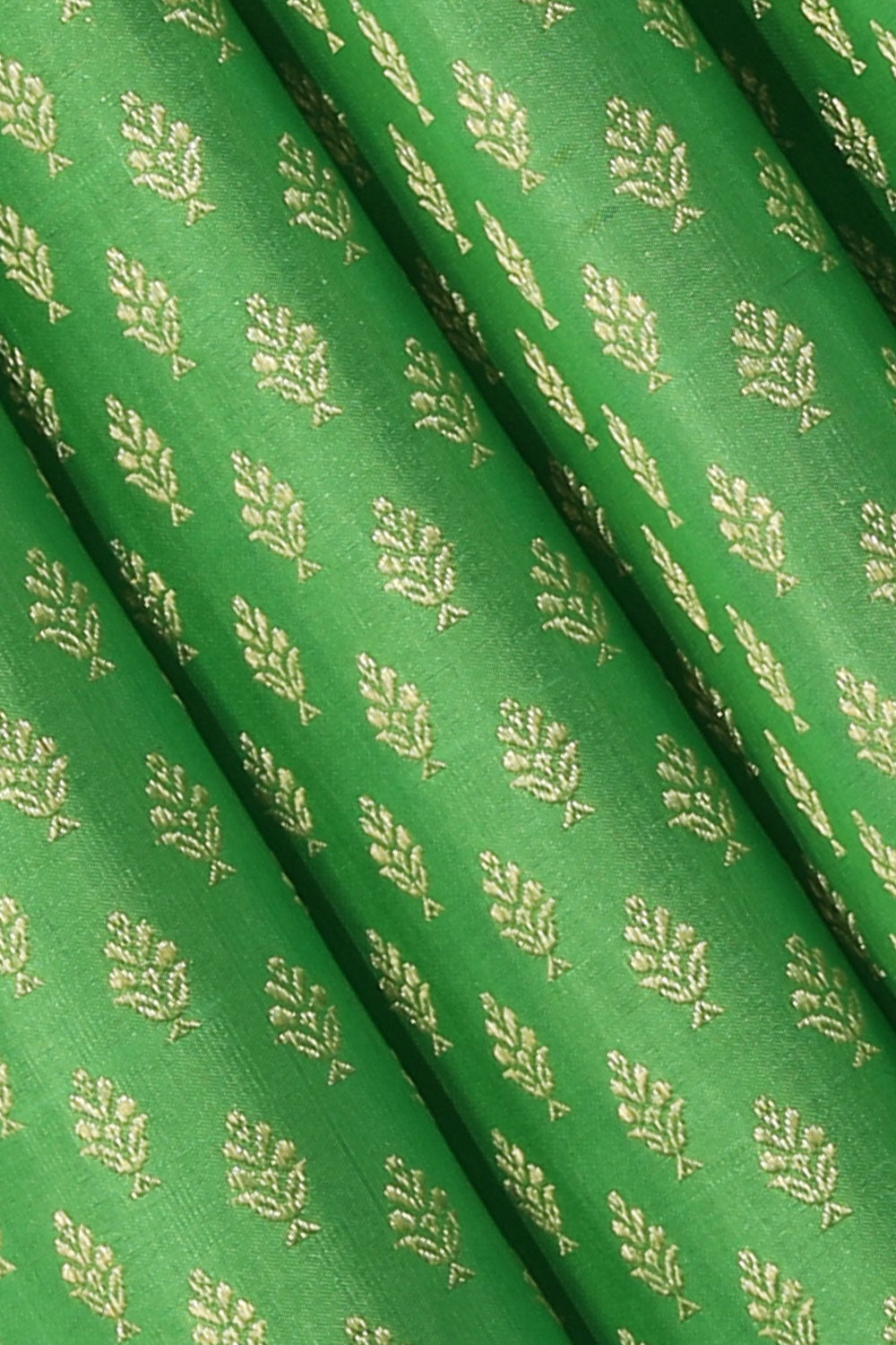 Kanchipattu Brocade Green Saree