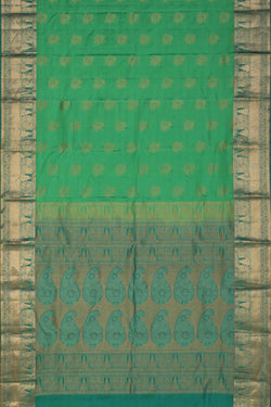 Image of Very Pretty Silk Green Saree