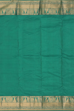 Image of Very Pretty Silk Green Saree