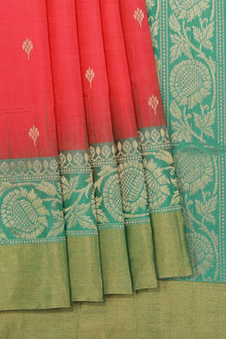 Collection of Gorgeous Silk Pink Saree in a gallery layout