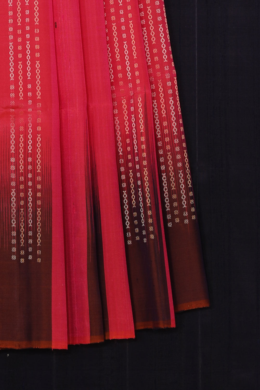 Collection of Very Pretty Dupion Silk Pink Saree in a gallery layout