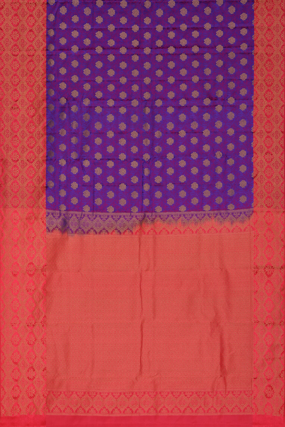 Image of Gorgeous Silk Violet Saree