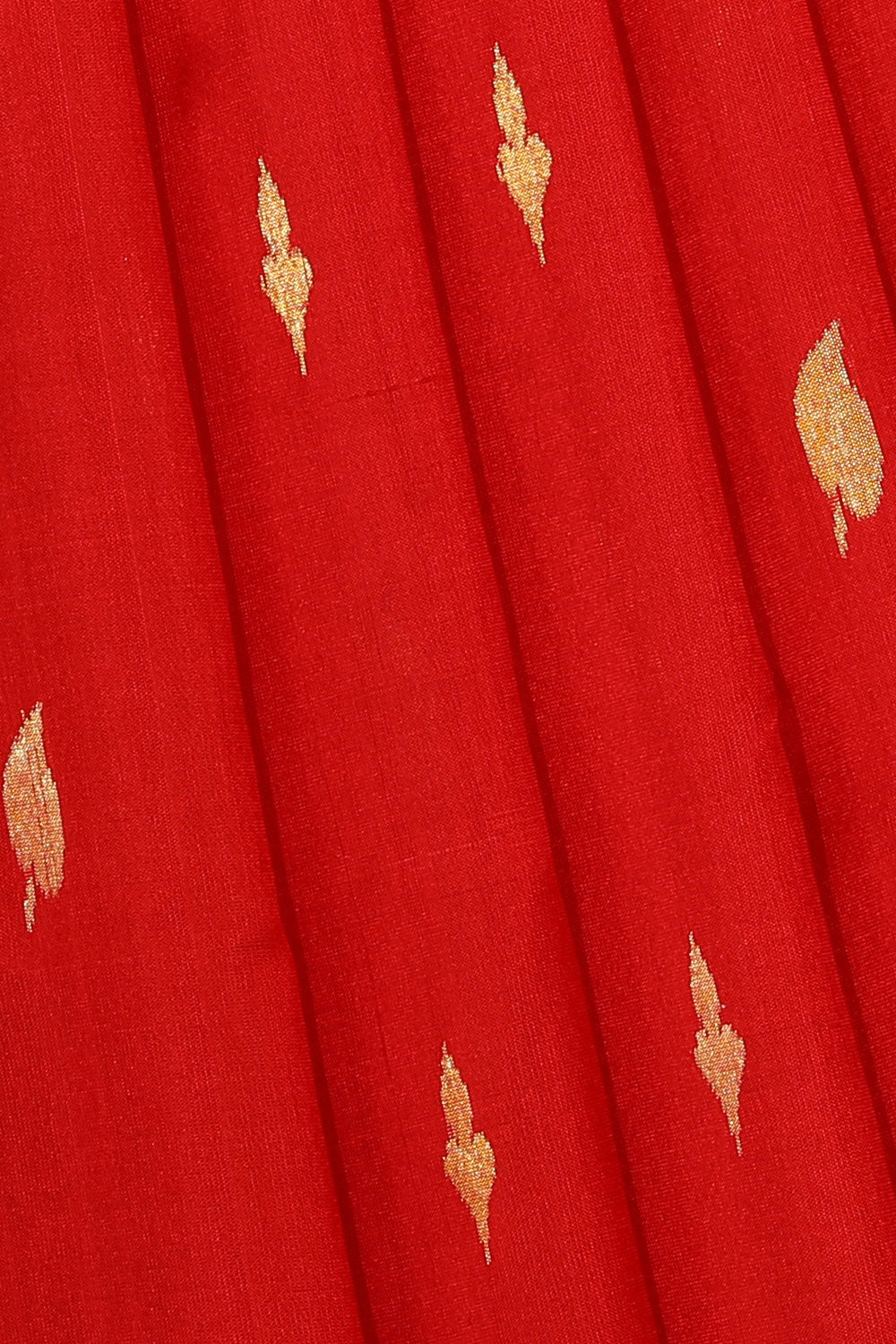 Venkatagiri Silk Red Saree