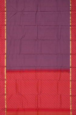 Collection of Simple Yet Elegant Silk Purple Saree in a gallery layout