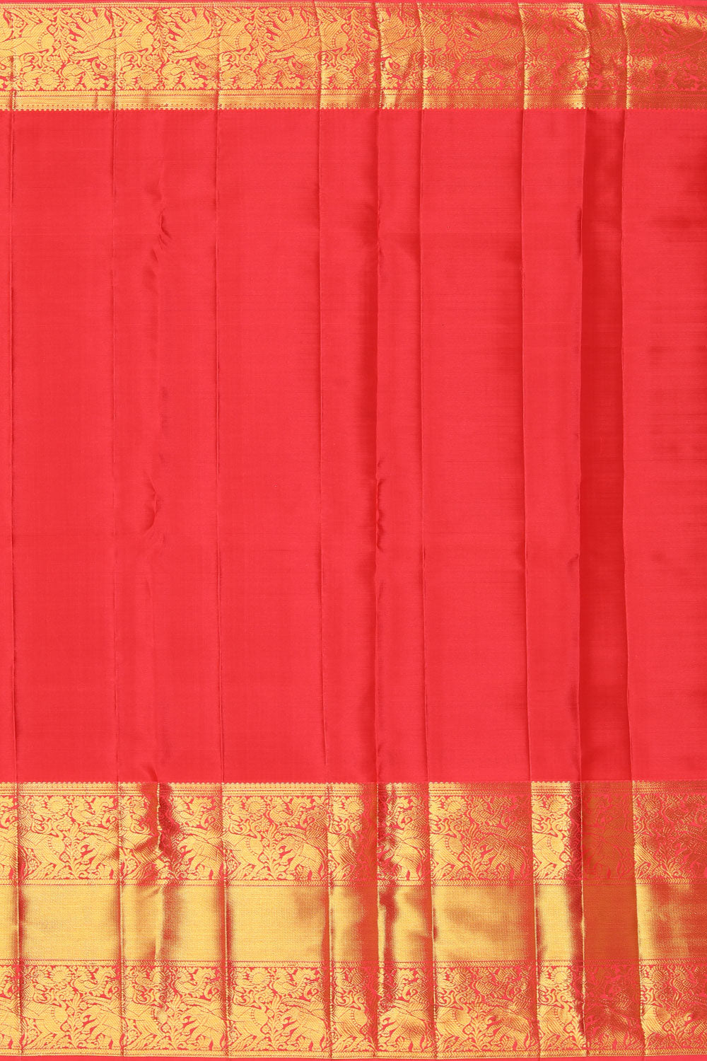 Image of Kanchipattu Brocade Brown Saree