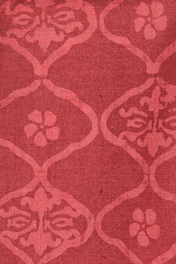 Collection of Tussar-Silk Printed Maroon Saree in a gallery layout