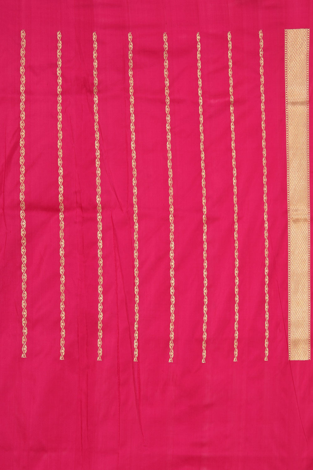 Collection of Banarasi Silk Brocade Pink Saree in a gallery layout