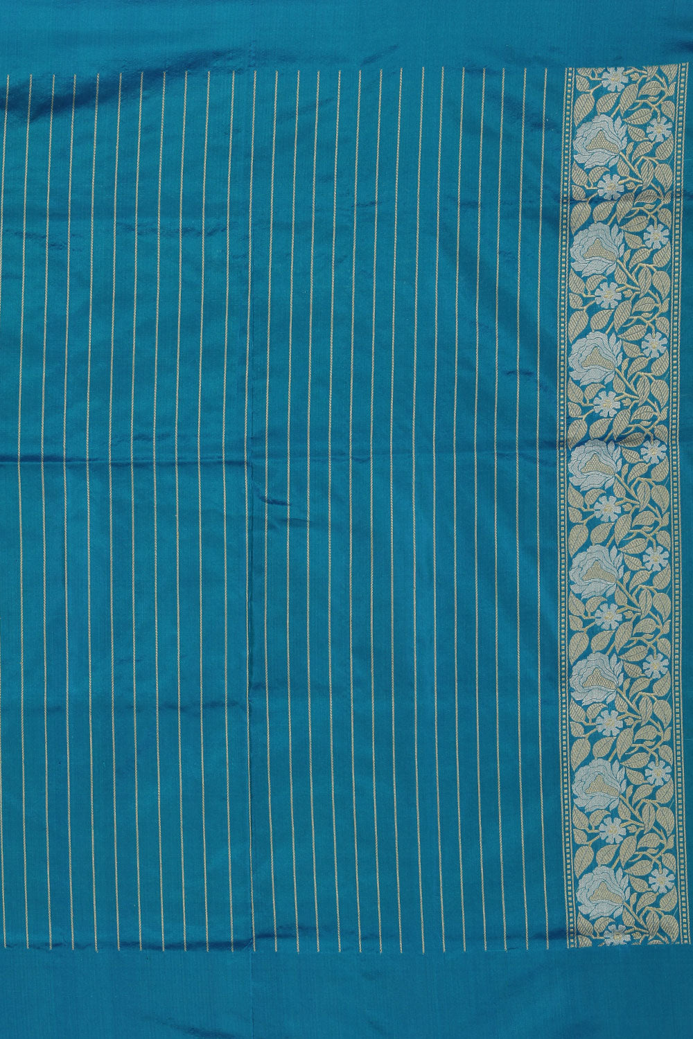 Collection of Banarasi Silk Brocade Green Saree in a gallery layout