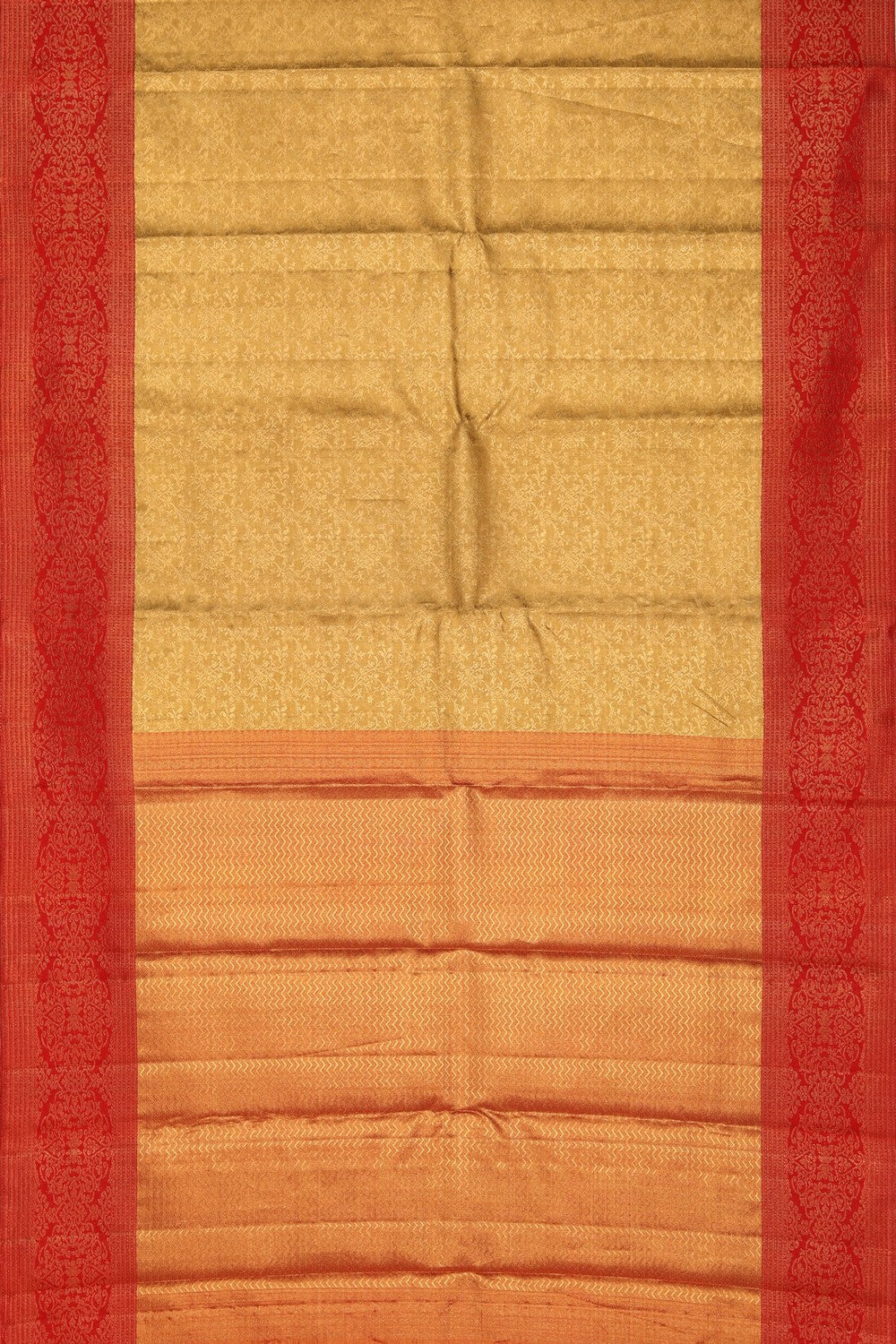 Image of Kanchipuram Tissue Brocade Saree