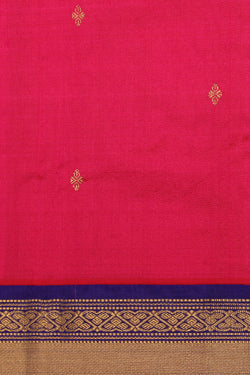 Image of Narayanpet Silk Pink Saree